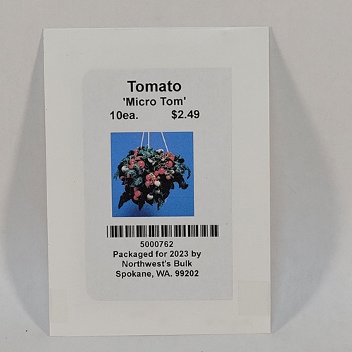 10 Seed Tomato Micro Tom