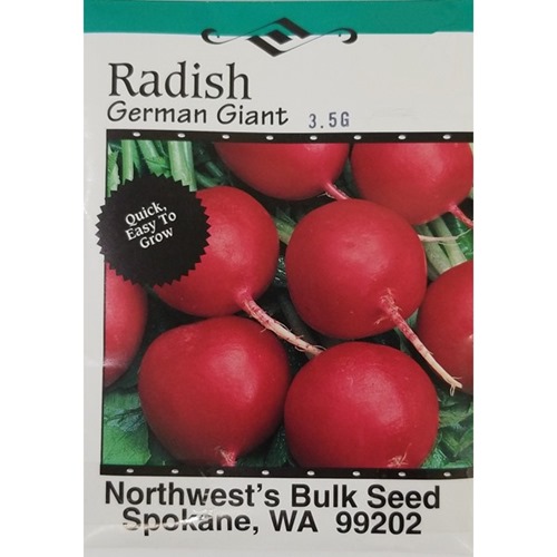 3.5gr German Giant Radish