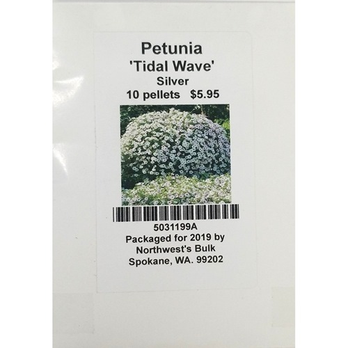 10ea Petunia Tidal Wave Silver