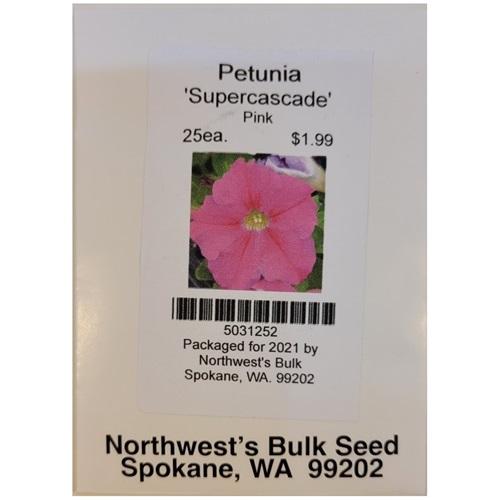 25ea Petunia Supercascade Pink