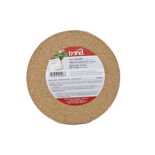 Bond® Cork Saucer - 6in Diam