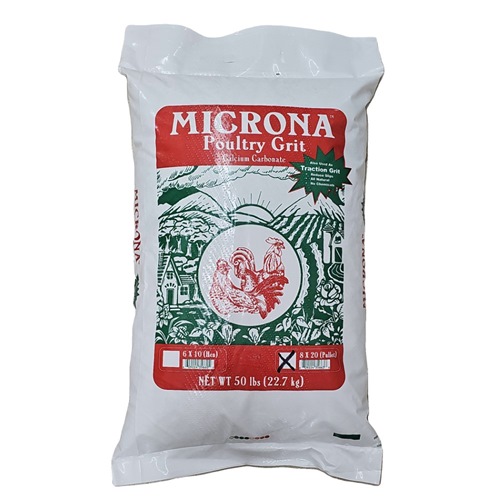 CRC MICRONA - Poultry 8X20 Grit Calcium 50# 