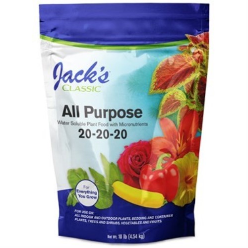 Jack's All Purpose Fertilizer - 20/20/20 - 10 lb