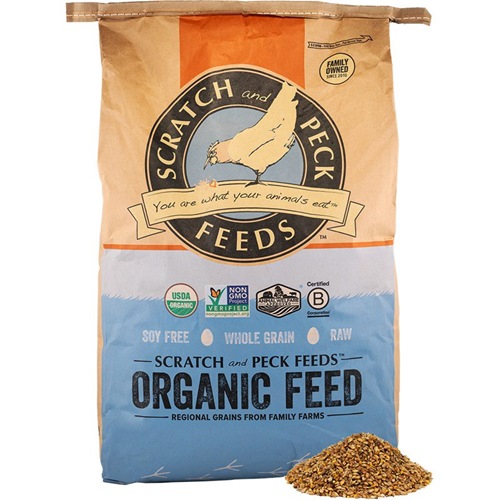 Naturally Free Organic Starter Feed For Chickens & Ducks - 40lbs