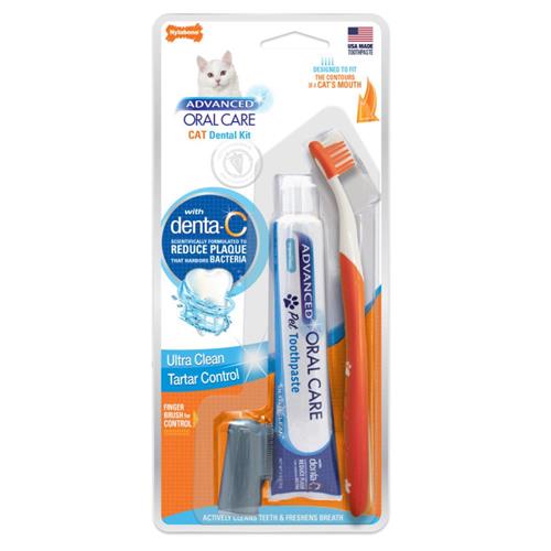  Nylabone Advanced Oral Care Cat Dental Kit - 2.5 oz