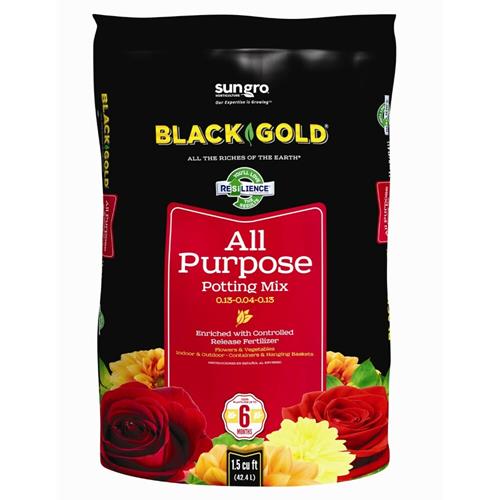 Black Gold® All Purpose Potting Mix - 16qt