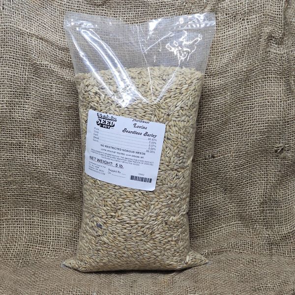 5lb Spring Barley Seed - Lavina Beardless