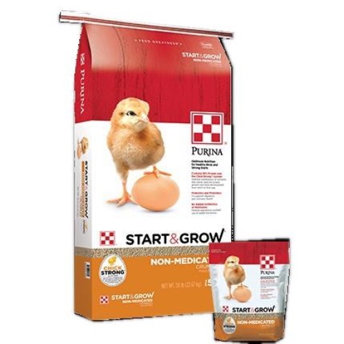 Purina Start & Grow Non-Med Crumbles 25lb.