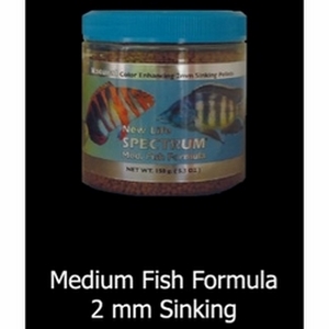 New Life Spectrum Medium Fish Formula 2mm Sinking Pellets 150g