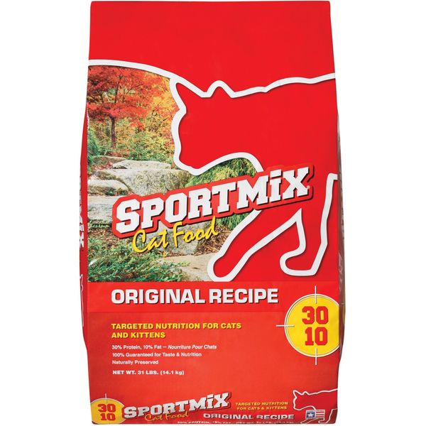 SPORTMIX Original Dry Cat Food Chicken Meal - 31 lb