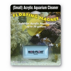 Mag-Float Floating Acrylic Aquarium Cleaner 3/16in Small