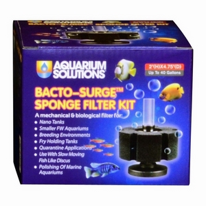 Aquarium Solutions Bacto-Surge Foam Filter 20gal