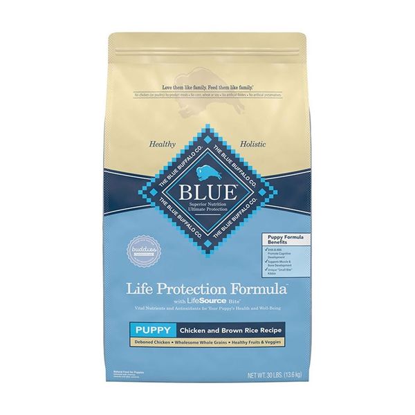 Blue Buffalo Life Protection Formula® Chicken & Brown Rice Recipe Puppy Dog Food - 30 Lbs