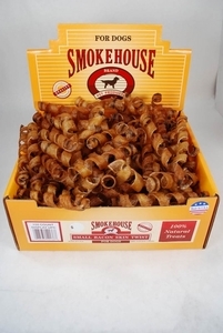 Smokehouse Bacon Skin Twists Sml