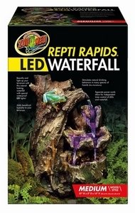 Zoo Med ReptiRapids LED Waterfall Wood Medium