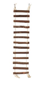Prevue Hendryx Naturals Large Rope Ladder Bird Toy, 25" L X 6.5" W