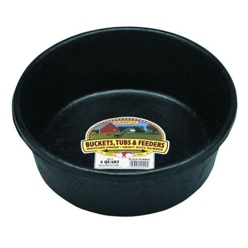 Miller Manufacturing Rubber Feed Pan - 4qt