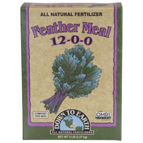Down To Earth Feather Meal 12-0-0 - 5lb - OMRI Listed®