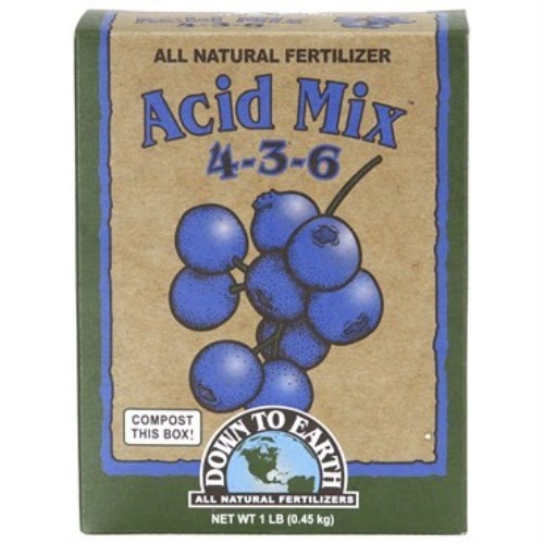 DownToEarth Acid Mix 4-3-6 Fertilizer - 1lb
