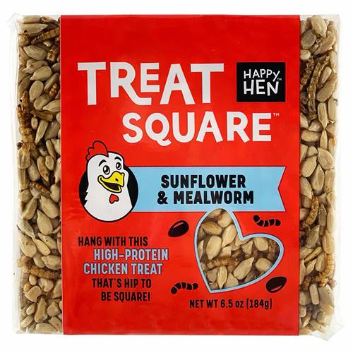 Happy Hen Treats Treat for Pets, Mealworm and Sunflower, 5.5-Ounce