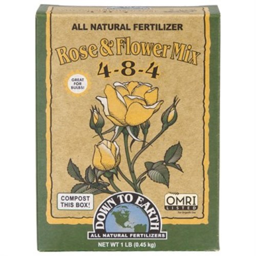 Down To Earth Rose & Flower Mix 4-8-4 - 1lb