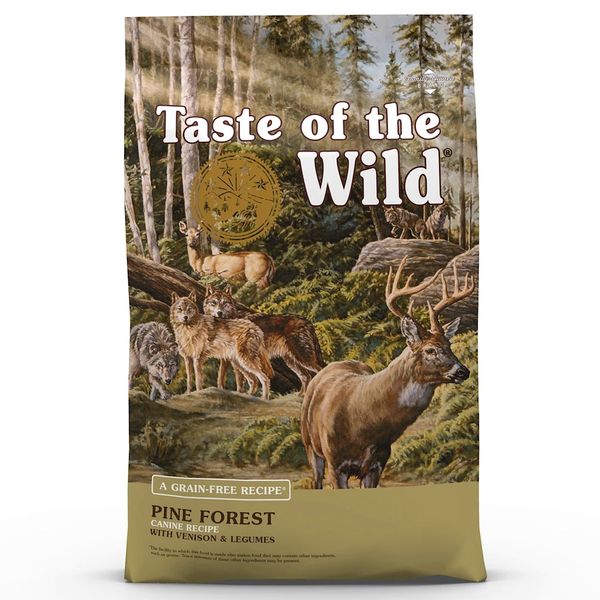Taste of the Wild® Pine Forest® Venison and Legumes Canine Recipe - 5 Lbs