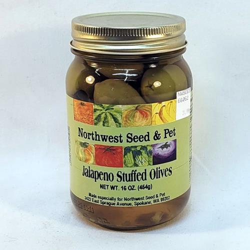Jalapeno Stuffed Olives - 16oz