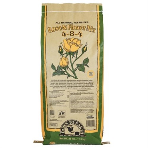Down To Earth Rose & Flower Mix 4-8-4 - 25lb - OMRI Listed®