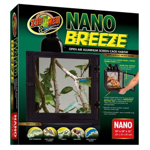 ZooMed Nano Breeze Medium Screen Cage - 10x10x12