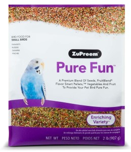 ZuPreem Pure Fun Bird Food for Small Birds 2lb
