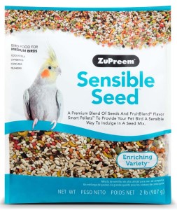 ZuPreem Sensible Seed Bird Food for Medium Birds 2lb