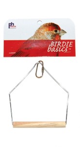 Prevue Pet Products Birdie Basics Wood Swing 4inX5in