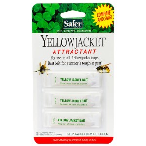 Safer Deluxe Yellow Jacket Trap Bait 3 Pk