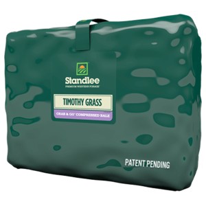 Standlee Premium Timothy Hay Grab & Go Compressed Bales - 50lbs