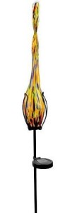 Red Carpet Studios Solar Light with Stake, Multi-Colored Spots 