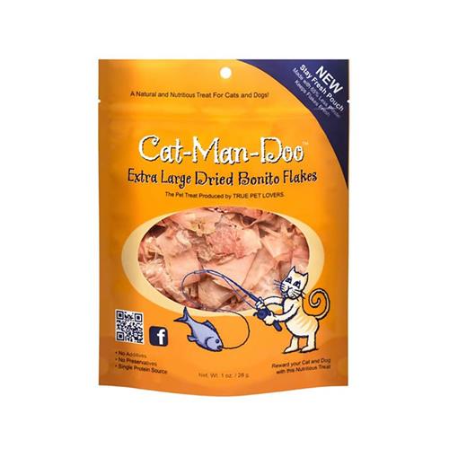 Cat-Man-Do Dried Bonito Flakes Cat Treat X-Large - 1 Oz