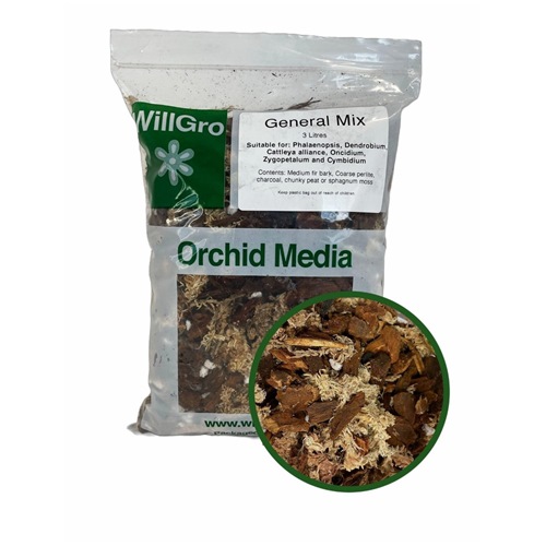Willgro General Mix Orchid Media - 3L
