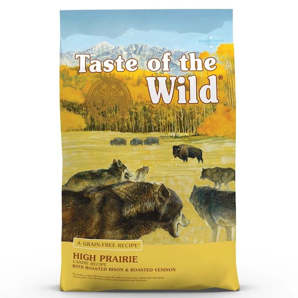 Taste of the Wild® High Prairie® Grain Free Roasted Bison & Roasted Venison Recipe Dog Food - 14 Lbs