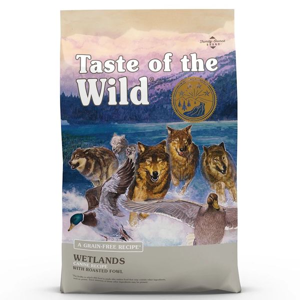 Taste of the Wild® Wetlands® Grain Free Roasted Fowl Recipe Dog Food - 14 Lbs