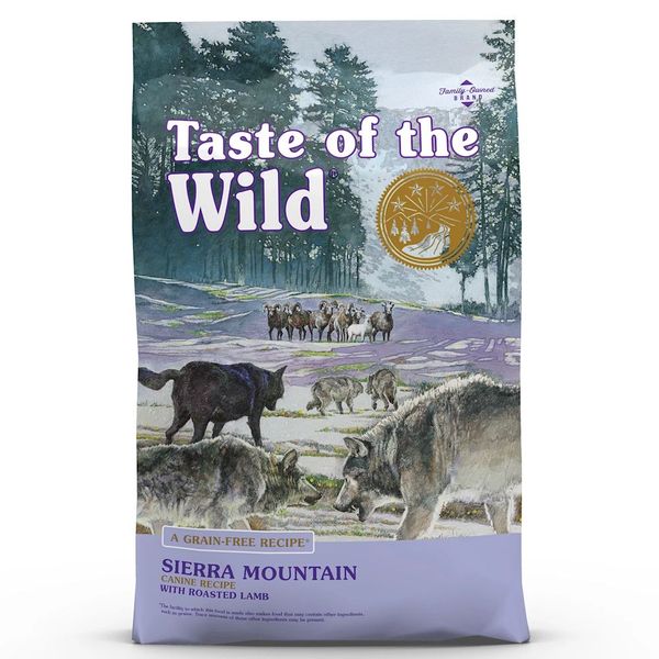 Taste of the Wild® Sierra Mountain® Grain Free Roasted Lamb Recipe Dog Food - 14 Lbs