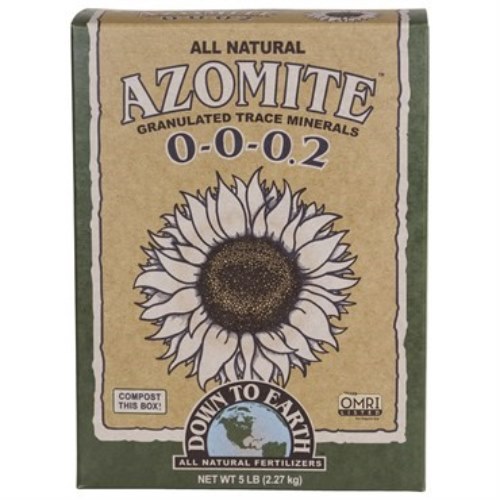Down To Earth AZOMITE® Granulated - 5lb - Ready-to-Use Granules - OMRI Listed®