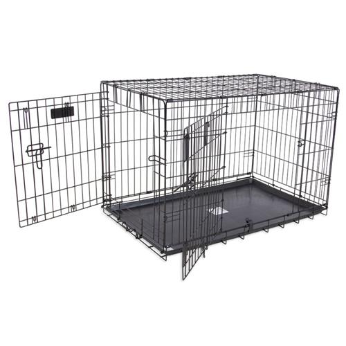  Petmate 2 Door Training Retreat Dog Kennel Black - 30 in