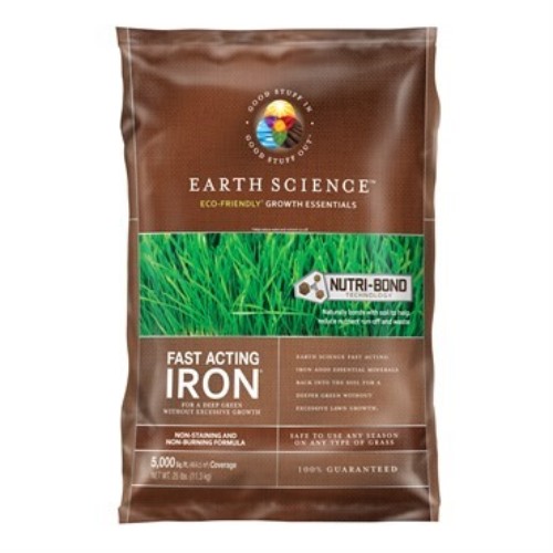 Earth Science® Fast Acting Iron® - 25lb - 5,000sq ft