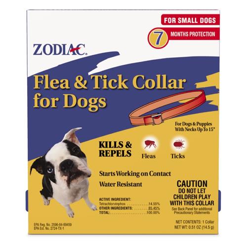  Zodiac Flea and Tick Collar for Dogs - Small