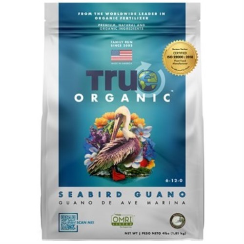 True Organic Seabird Guano 6-12-0 - 4lb - OMRI Listed®