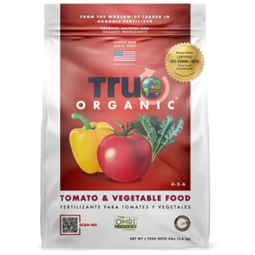True Organic Tomato & Vegetable Food 4-5-6 - 8lb