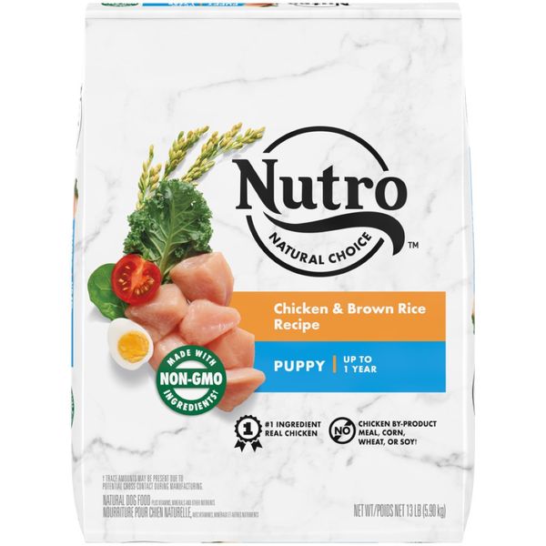 Nutro Products Natural Choice Dry Puppy Food Chicken & Brown Rice - 13 lb