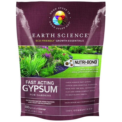 Earth Science® Fast Acting Gypsum® - 2.5lb - 500sq ft