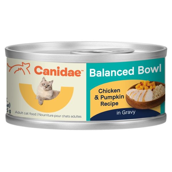 CANIDAE Balanced Bowl Canned Cat Food Chicken & Pumpkin - 3oz
