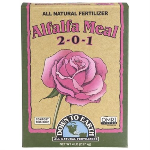 Down To Earth Alfalfa Meal 2.5-0.5-2.5 - 4lb - OMRI Listed®
